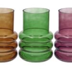 VASO VETRO JOELS ASS3COL D15XH20 ART.112534