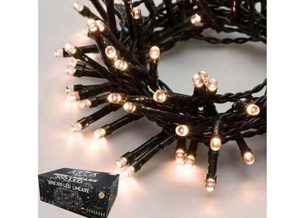 MINILUCCIOLE 300 LED EST.BIANCO CALDO ART.54077