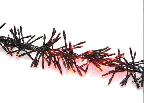 CATENA LUCI 300 LED EST. ROSSO FLASH ART.54142