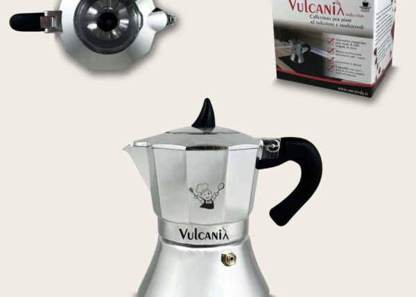 VULCANIA CAFFETTIERA 6TZ A INDUZIONE ART.57849