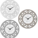 OROLOGIO PARETE "ABS TONDO MAXI" D.40 Q. DECO 3 COL.I ASS. ART.1810/00