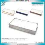 CONTENITORE TESSUTO SOTTO LETTO C/COP.TRASP+ZIP 100X45X15CM-4C.A ART.S38044/00