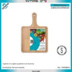 TAGLIERE LEGNO QUADRO C/MANICO 29.5X19.5X1CM ART.S13058/00