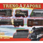 PISTA TRENO A VAPORE LUCI/SUONI ART.89357