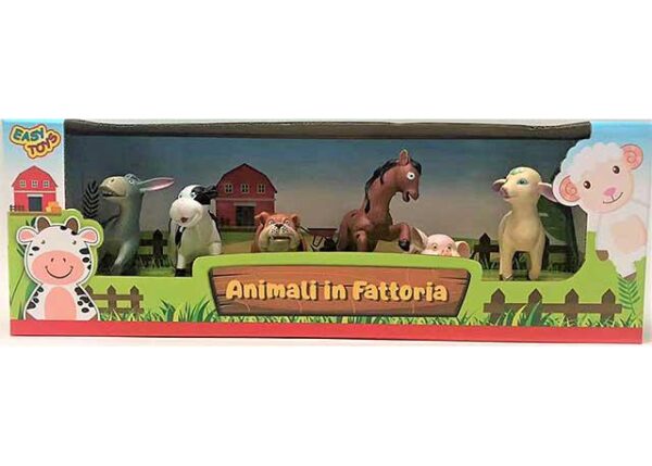 ANIMALI IN FATTORIA BUFFI 6 PZ ART.89548
