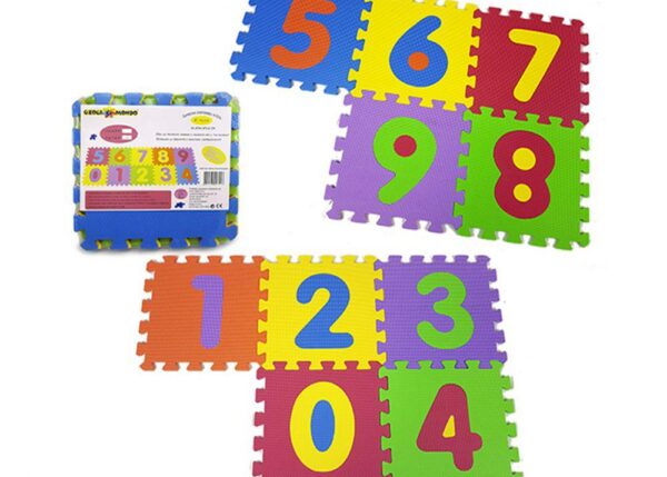 TAPPETO PUZZLE NUMERI 5 PZ. ART.89573