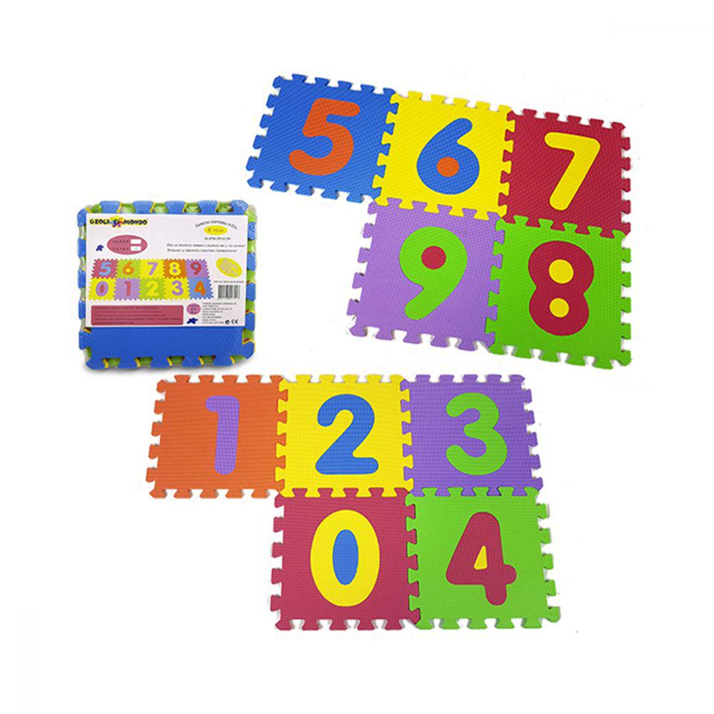 TAPPETO PUZZLE NUMERI 5 PZ. ART.89573 TAPPETO PUZZLE NUMERI 5 PZ. ART.89573
