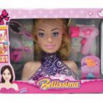 TESTA BAMBOLA CON ACCESSORI ART.89774