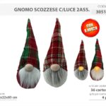 GNOMO SCOZZESE 85CM. C/LUCI 305184