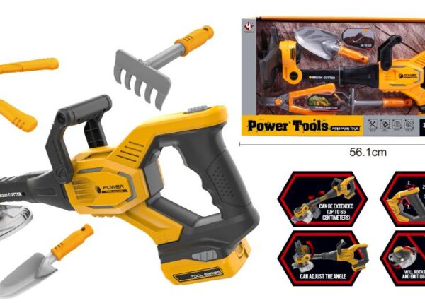 POWER TOOLS TAGLIAERBA DELUXE CON ACCESSORI ODG1026 ART.501680333