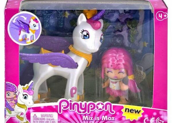 PINYPON 14082 PERSONAGGIO CON UNICORNO