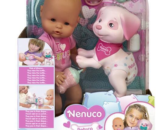 NENUCO 7017204 BAMBOLA CON CUCCIOLO