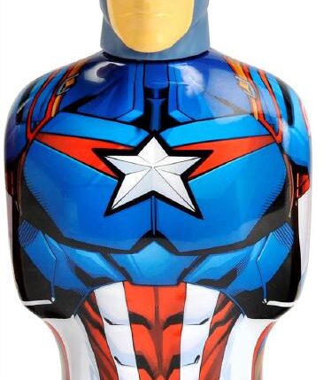 CAPITAN AMERICA BUSTO 3D DOCCIA-SHAMPOO 2IN1 350ML LN2539