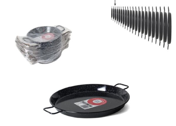 PADELLA DI VALENCIA SMALTO ROTONDA DIAM.15