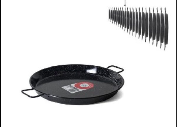 PADELLA DI VALENCIA SMALTO ROTONDA DIAM.20CM.