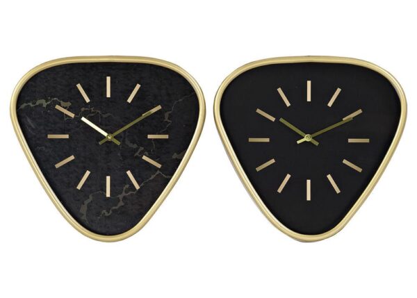 OROLOGIO VETRO/METALLO 40X38CM ART.RE180345