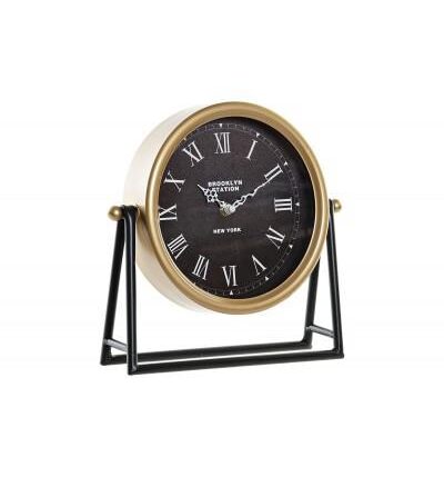 OROLOGIO TAVOLO 180348 FERRO/CRISTALLO N