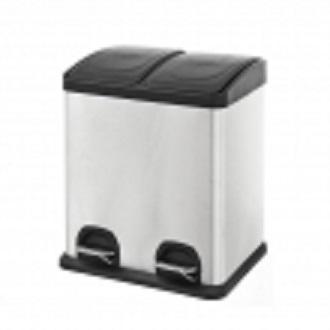 PATTUMIERA 2 SCOMPARTI 2X15 LITROS 41 X 35 X 47,50 CM ART.136871