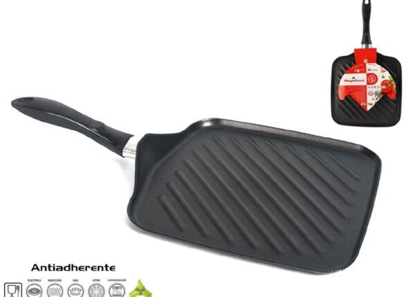 BISTECCHIERA PER GRIGLIA QUADRATO 27 NERO MAGEFESA