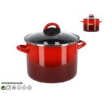 PENTOLA ALTA 18 C/TAPPO ROSSO MAGEFESA