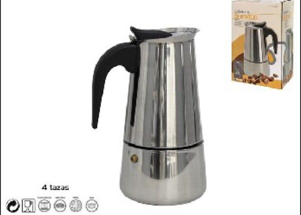 CAFFETTIERA PRESSIONE 4 TAZZE