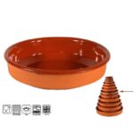 CASSERUOLE DI ARGILLA 24CM