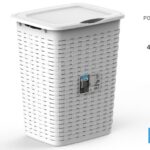 PORTABIANCHERIA ELEGANT 60L COL. ASS. 47X37X59CM ART.2308