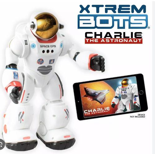 ROBOT BLUE ROCKET - CHARLIE THE ASTRONAUT XTM3803085 ROBOT BLUE ROCKET - CHARLIE THE ASTRONAUT XTM3803085
