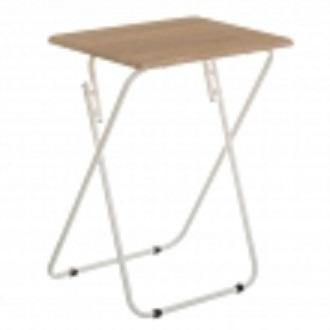 TAVOLO PIEGHEVOLE METAL / MDF 47 X 37,50 X 65 CM ART.803176