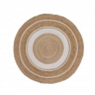 TAPPETO NATUR VI IUTA NATURALE 90 X 90 X 0,50 CM ART.804146