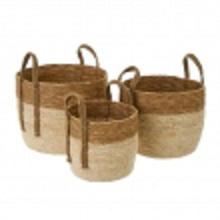 CESTA FIBRA NATURALE GRANDE ART.802649