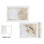 QUADRO PORTELLA IN LEGNO 35X50CM FLOREALE DORATO