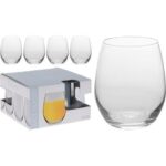 BICCHIERI VETRO S/4 39CL ART.CC7000240