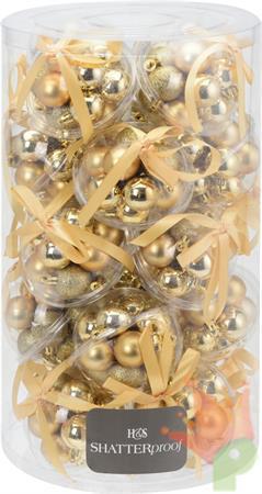 PALLE DI NATALE S/12 PP 30MM ORO PALLE DI NATALE S/12 PP 30MM ORO