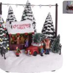 SCENA NATALE BATTERIA 18CM 2AS ART.ACD003520
