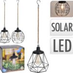 LAMPADA SOLARE 20X20XH31CM. 2 ASS. ART.795720330