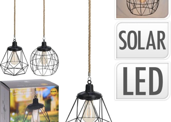 LAMPADA SOLARE 20X20XH31CM. 2 ASS. ART.795720330