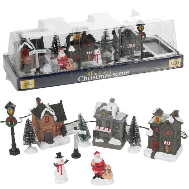 SCENA NATALE 10PZ C/LED ART.ABG100800 SCENA NATALE 10PZ C/LED ART.ABG100800