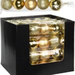PALLE DI NATALE S/5 PP 80MM ORO