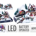 SCENA NATALE LED 30X18CM 2ASS ART.ACJ000180