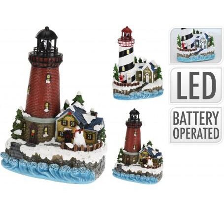 GIOSTRINA NATALE FARO C/LED 28CM2A ART.ACD003780