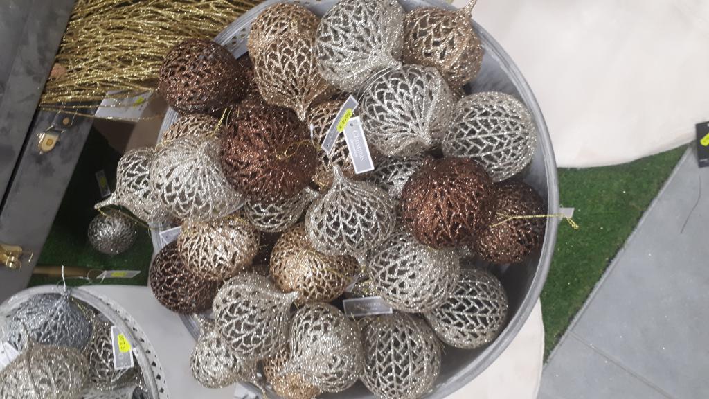 PALLE DI NATALE CIPOLLA RETE PF 13CM3A ART.CAA127600 PALLE DI NATALE CIPOLLA RETE PF 13CM3A ART.CAA127600