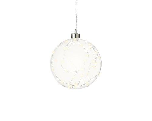 PALLA CON MICROLED BIANCO CALDO 20CM 40 LED 483769 PALLA CON MICROLED BIANCO CALDO 20CM 40 LED 483769