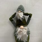 GNOMI TESSUTO VERDE 24X22X47CM ART.APF482110