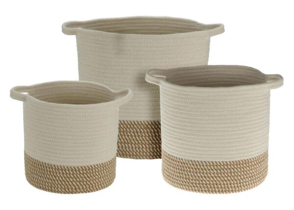 CESTA COTONE CORDE C/MANICI GRANDE ART.MA1000620-47101