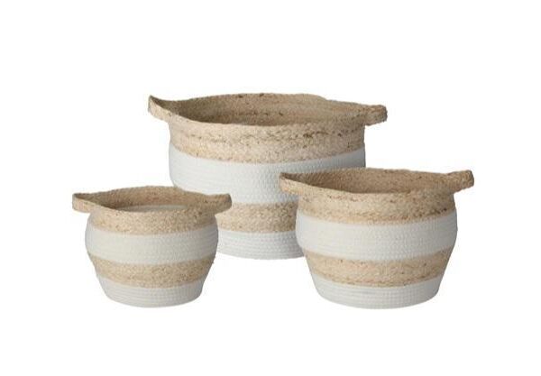 CESTA CON MANICI 33CM ART.KR2004370-73080