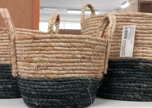 CESTA COTONE+PAGLIA 28CM ART.KR2004040-73038