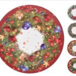 SOTTOPIATTO PP NATALE 33CM 4AS