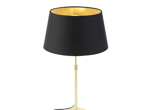 LAMPADA TAVOLO METAL 32CM ORO