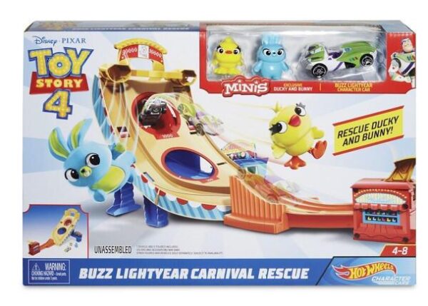 TOY STORY HOTWHEELS $ SALVATAGGIO AL LUNA PARK